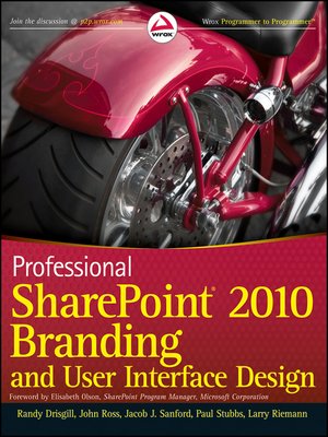 cover image of Professional SharePoint 2010 Branding and User Interface Design